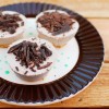 Mini serniczki na zimno czekoladowo-miętowe